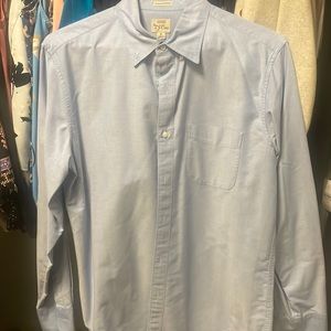 J. Crew Oxford Slim Untucked ButtonUp